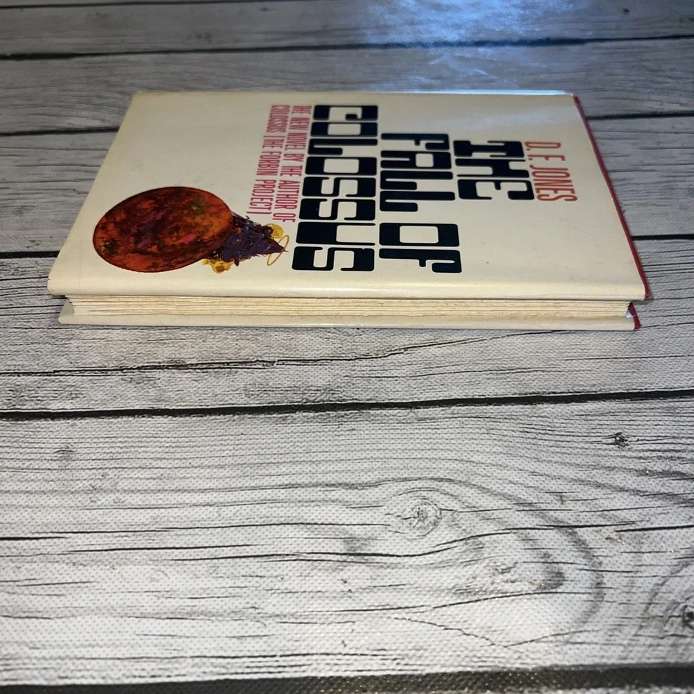 The Fall of Colossus - D.F. Jones -  Book Club Edition - Hardback- 1974